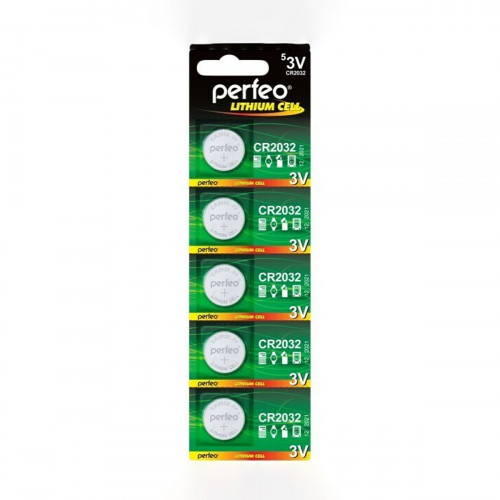 Батарейки Perfeo Lithium cell CR2032 арт 2720