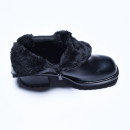 Ботинки женские Mimiduo Black с мехом арт z-63
