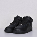 Кроссовки Nike Air Force 1 Mid '07 Black Leather арт 5001-2